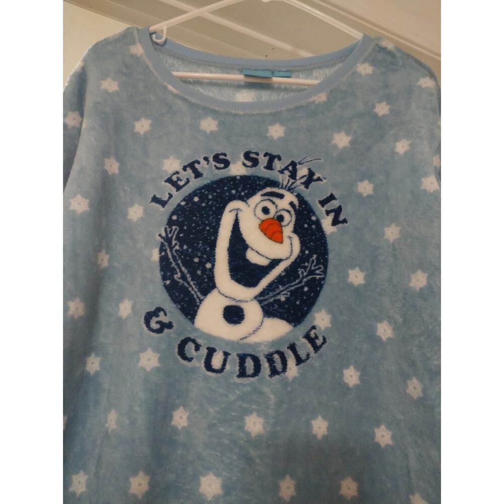 Disney Frozen Womens Fleece Lightweight Size Large Polyester - Picture 2 of 3
